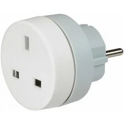 Adaptateur 2P+T - 16A 230V Pour Fiche Angletterre Vers France - Legrand