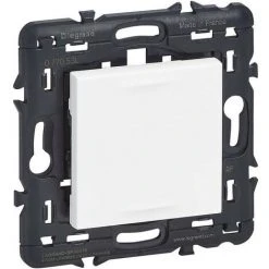 Commande Sans Fil Sans Pile Legrand - Self-e Mosaic With Netatmo - Pour éclairage Et Prises - Enjoliveur Blanc - Blanc